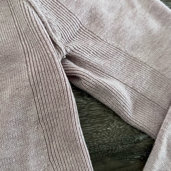 Lululemon Sunshine Coast Sweater Cashmere Blend 6 Dusty Pink - Picture 7 of 10